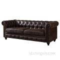 Tufted Chesterfield Sofa Sofa Furniture Ruang Tamu